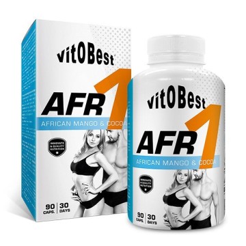 AFR1---90-VegeCaps.-(MANGO-AFRICANO-+-CACAO)